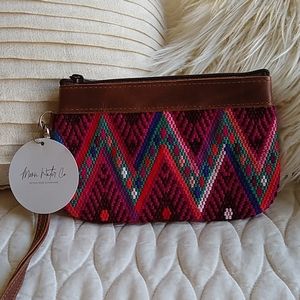 Moon Water Co. Huipil Wristlet Clutch